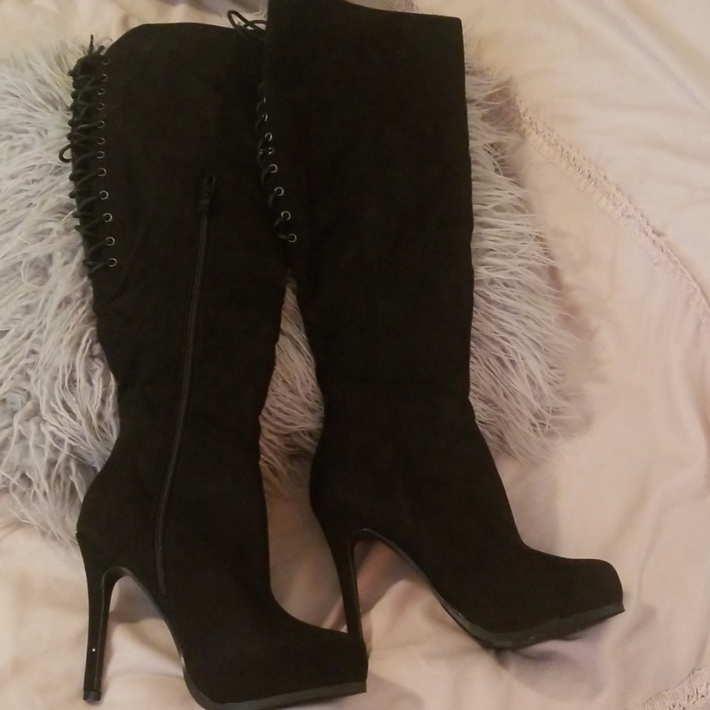 Knee high boots